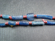Delcampe - FREE SHIPPING. A Necklace Of Roman Blue Glass Beads - 100 To 300 AD. FREE SHIPPING. - Archéologie
