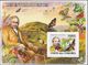 Comores MNH Butterflies Imperforated Set And SS - Schmetterlinge
