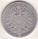 Empire. 1 Mark 1875  C (FRANKFURT)   , En Argent - 1 Mark