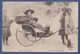 China Tibet Postcard Thibetans With Rickshaw Darjeeling Himalaya Vintage Postcard - Tibet