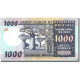 Billet, Madagascar, 1000 Francs = 200 Ariary, Undated, Undated, KM:65a, TTB+ - Madagascar