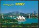 °°° 8096 - AUSTRALIA - GREETINGS FROM SIDNEY - 1980 With Stanps Singapore °°° - Sydney