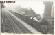 CARTE PHOTO TRAIN LOCOMOTIVE ZUG BAHNHOF GARE LOKOMOTIVE STATION ESTACION TREN LOCOMOTORA BELGIQUE NEDERLAND DEUTSCHLAND - Treinen