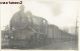 CARTE PHOTO TRAIN LOCOMOTIVE ZUG BAHNHOF GARE LOKOMOTIVE STATION ESTACION TREN LOCOMOTORA BELGIQUE NEDERLAND DEUTSCHLAND - Trains