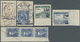 **/*/O/Brfst Albanien: 1913/1953, Mint And Used Lot On Stockcards, E.g. A Nice Selcetion Of Overprint Varieties, - Albanien