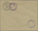 Br/(*) Albanien: 1913/1930 (ca.), Lot Of Seven Entires, Incl. 1913 Stationery Envelope Michel No. U 1 (larg - Albania