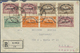 Br Albanien: 1945/1946, Lot Of Three Covers With Overprint Stamsp (one Unaddressed Cover And Two Regist - Albanie