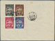 Br Albanien: 1945/1946, Lot Of Three Covers With Overprint Stamsp (one Unaddressed Cover And Two Regist - Albanië