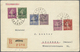 Br/MK Andorra - Französische Post: 1931/1980 (ca.), Album Mit Rd. 60 Briefen Und Karten Ab 1. Ausgabe Mit - Autres & Non Classés