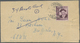 Delcampe - Br/ Andorra - Französische Post: 1947/55, 6 Belege (2x Franz. Andorra, 4x Spanisch Andorra) Dabei MiNr 1 - Other & Unclassified