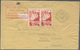 Delcampe - Br/ Andorra - Französische Post: 1947/55, 6 Belege (2x Franz. Andorra, 4x Spanisch Andorra) Dabei MiNr 1 - Sonstige & Ohne Zuordnung