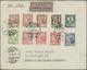 Br/ Andorra - Spanische Post: 1929/1943, Einheimische Darstellungen: 14 Briefe Und Karten, Dabei Einschr - Autres & Non Classés