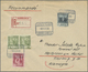 Br/ Andorra - Spanische Post: 1929/1943, Einheimische Darstellungen: 14 Briefe Und Karten, Dabei Einschr - Autres & Non Classés