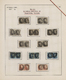 Delcampe - O/Br/Brfst Belgien: 1851/1854, Deeply Specialised Collection Of The 3rd Medaillon Issue, Neatly Arranged In 2 A - Andere & Zonder Classificatie