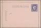 GA Belgien - Ganzsachen: 1883/1912, Letter Card 25c. Blue On Rose, Line Perforation, Specialised Collec - Other & Unclassified