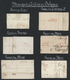 Br Belgien - Stempel: TRANSIT MARKINGS, MARQUES D'ENTREES En Belgique, 1803/1852 Ca., Collection Of 23 - Andere & Zonder Classificatie