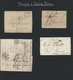Br Belgien - Stempel: TRANSIT MARKINGS, MARQUES D'ENTREES En Belgique, 1803/1852 Ca., Collection Of 23 - Andere & Zonder Classificatie