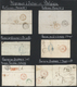 Br Belgien - Stempel: TRANSIT MARKINGS, MARQUES D'ENTREES En Belgique, 1803/1852 Ca., Collection Of 23 - Other & Unclassified