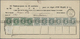 Delcampe - Br Belgien - Besonderheiten: 1884, Large Forms "solely For School Savings" (7) For 2 C. X 50 (3, Large - Autres & Non Classés