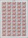 ** Belgien - Besonderheiten: 1980, Zaire. Complete Set (5 Values) In IMPERFORATED Sheets Of 50 For The - Altri & Non Classificati