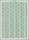 ** Belgien - Besonderheiten: 1980, Zaire. Complete Set (5 Values) In IMPERFORATED Sheets Of 50 For The - Other & Unclassified