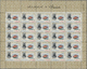 ** Adschman / Ajman: 1964/1969, U/m Accumulation Of Apprx. 74 Sheets (with Apprx. 1.100 Stamps) Incl. I - Adschman