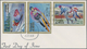 Delcampe - Adschman / Ajman: 1966/1971, Petty Collection Of 34 Different F.d.c. Incl. Imperforate Issues, Souve - Adschman