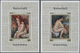 ** Adschman - Manama / Ajman - Manama: 1970, PAINTINGS (nude Paintings By Renoir) Set Of Six Different - Manama