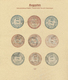 (*)/O Ägypten: 1865-1892 INTERPOSTAL SEALS: Collection Of More Than 400 Egyptian Interpostal Seals, Used A - 1915-1921 Britischer Schutzstaat