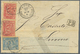 Br/GA Ägypten: 1866/1955, Very Nice Lot Of Letters And Postal Stationaries, Starting With Four Letters Wit - 1915-1921 Britischer Schutzstaat