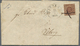 Delcampe - Br Dänemark: 1851-54: Kollektion Von 10 Seltenen Und Frühen Briefen Mit Marken 4 RBS Im Album, Dabei U. - Storia Postale