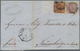 Delcampe - Br Dänemark: 1854-63: Gruppe Von Acht Frühen Und Seltenen, Teils Einzigartigen Briefen, Dabei 2 Sk. Von - Covers & Documents