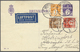 Delcampe - Br/GA/ Dänemark: 1890 (ab), Dabei Interessante Ganzsachen, Flugpost, Alte Ansichtskarten, Perfins U. A. - Storia Postale