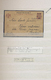 Br/GA/O/** Estland: 1801/2003, Postgeschichtliche Sammlung Mit über 170 Briefe/Ganzsachen/Paketkarten, Etc. Sow - Estonia