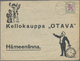 Br Finnland: 1860's-1980's: More Than 500 Covers, Postcards, Parcel Cards Etc., From Early Mail (1860 5 - Storia Postale