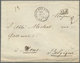 Delcampe - Br Frankreich - Vorphilatelie: 1693/1881, 93 Mostly Pre Philatelic Letters Sent To Or From PARIS Includ - 1792-1815: Départements Conquis