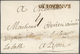 Delcampe - Br Frankreich - Vorphilatelie: 1744/1791 Ca., Useful Lot Of 160 Folded Letters With Cancellations Of Th - 1792-1815: Veroverde Departementen