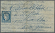 Delcampe - Br Frankreich: 1782/1877, Attractive Assortment Of Ten Better Covers, Mainly Related To 1870/1871 Pruss - Gebruikt