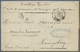 Br Frankreich: 1794/1874, Lot Of Four Stampless Covers, Only Better Items (single Lots), Incl. Pre-phil - Oblitérés