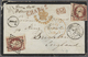 Delcampe - Br Frankreich: 1850/1891, Lot Of 13 Better Covers (single Lots), Bearing Frankings From 1st Issue, Incl - Oblitérés