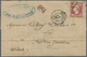 Br Frankreich: 1865/1872, Lot Of Eight Lettersheets With Napoloen And Ceres Frankings To Brazil/Argenti - Used Stamps