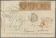 Delcampe - Br Frankreich: 1865/1872, Lot Of Eight Lettersheets With Napoloen And Ceres Frankings To Brazil/Argenti - Usati