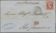 Delcampe - Br Frankreich: 1865/1872, Lot Of Eight Lettersheets With Napoloen And Ceres Frankings To Brazil/Argenti - Used Stamps
