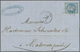 Br Frankreich: 1870, ALSACE-LORRAINE, Five Letters With French Post Franked With 20 Cent. Napoleon Sent - Oblitérés