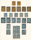Delcampe - O/(*)/* Frankreich: 1876/1900 (ca.), Spezialisierte Partie Der Ausgaben ALLEGORIE Mit Farben, Typen, Stempel - Used Stamps