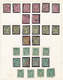 Delcampe - O/(*)/* Frankreich: 1876/1900 (ca.), Spezialisierte Partie Der Ausgaben ALLEGORIE Mit Farben, Typen, Stempel - Used Stamps