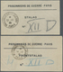 Delcampe - Br/GA/ Frankreich: 1900/1955, Lot Of Ca. 65 Letters, Postcards, Postal Stationery And Souvenier Cards, Many - Used Stamps