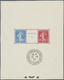 O Frankreich: 1925-1937, Drei Gestempelte Block-Ausgaben, Bl. 1 Und 2 Wie üblich Im Blockrand Gestempe - Usati