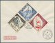 Br Frankreich: 1925/1962, Frankreich Und Kolonien, Partie Von Ca. 57 Belegen, Dabei Dekorative Flugpost - Used Stamps