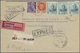 Br Frankreich: 1940/1951, WWII, Lot Of 40 Commercial Covers, Comprising E.g. A Nice Range Of Censored M - Used Stamps